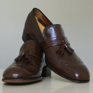 Vintage Brown Hartt Tassel Loafer (Men's 8.5D)